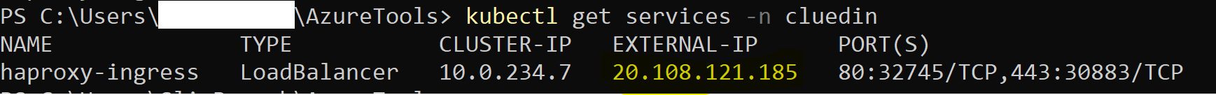 External IP